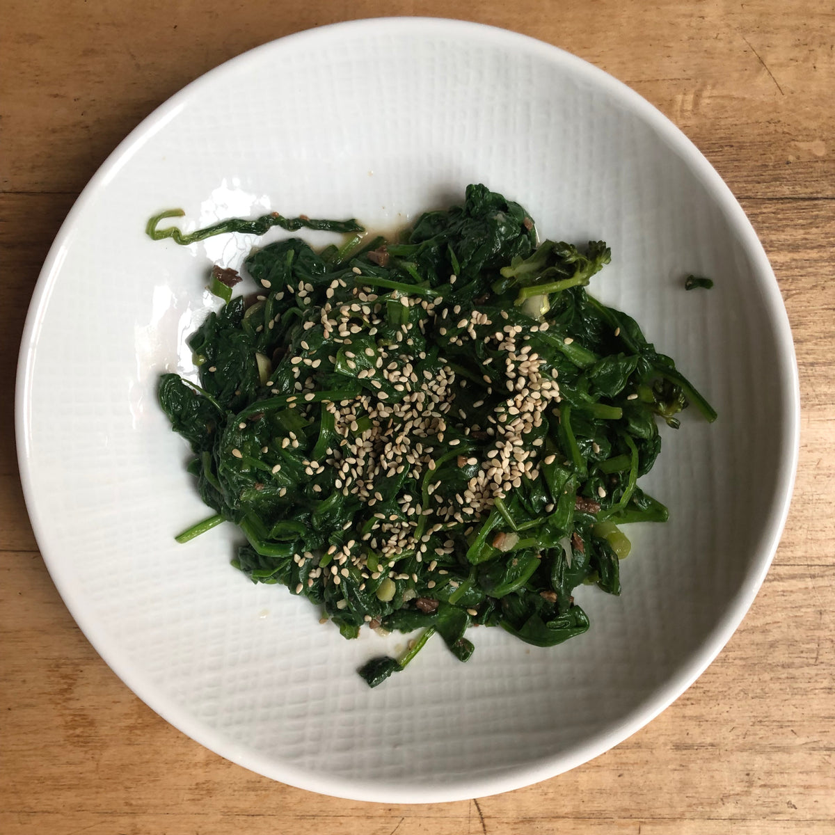 Spinach Doenjang Muchim - Everyday Korean Home Cooking – Gotham Grove