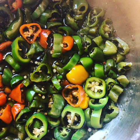 Pickled Hot Peppers
