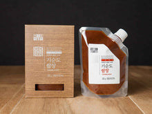 Korean Ssamjang Sauce black background 4x3