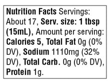 Kisoondo 'Ganjang' Soy Sauce (Aged between 1~4 Years) 250ml Nutrition Facts - Gotham Grove
