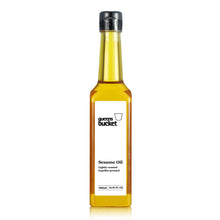 Queens Bucket Infrared-Roasted Sesame Oil 500ml front - Gotham Grove
