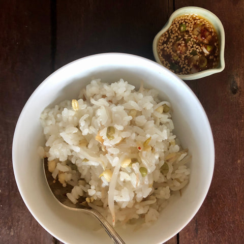 One Pot Meal: Bean Sprouts Rice