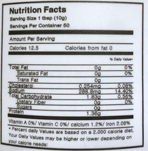 Doenjang Nutrition Facts
